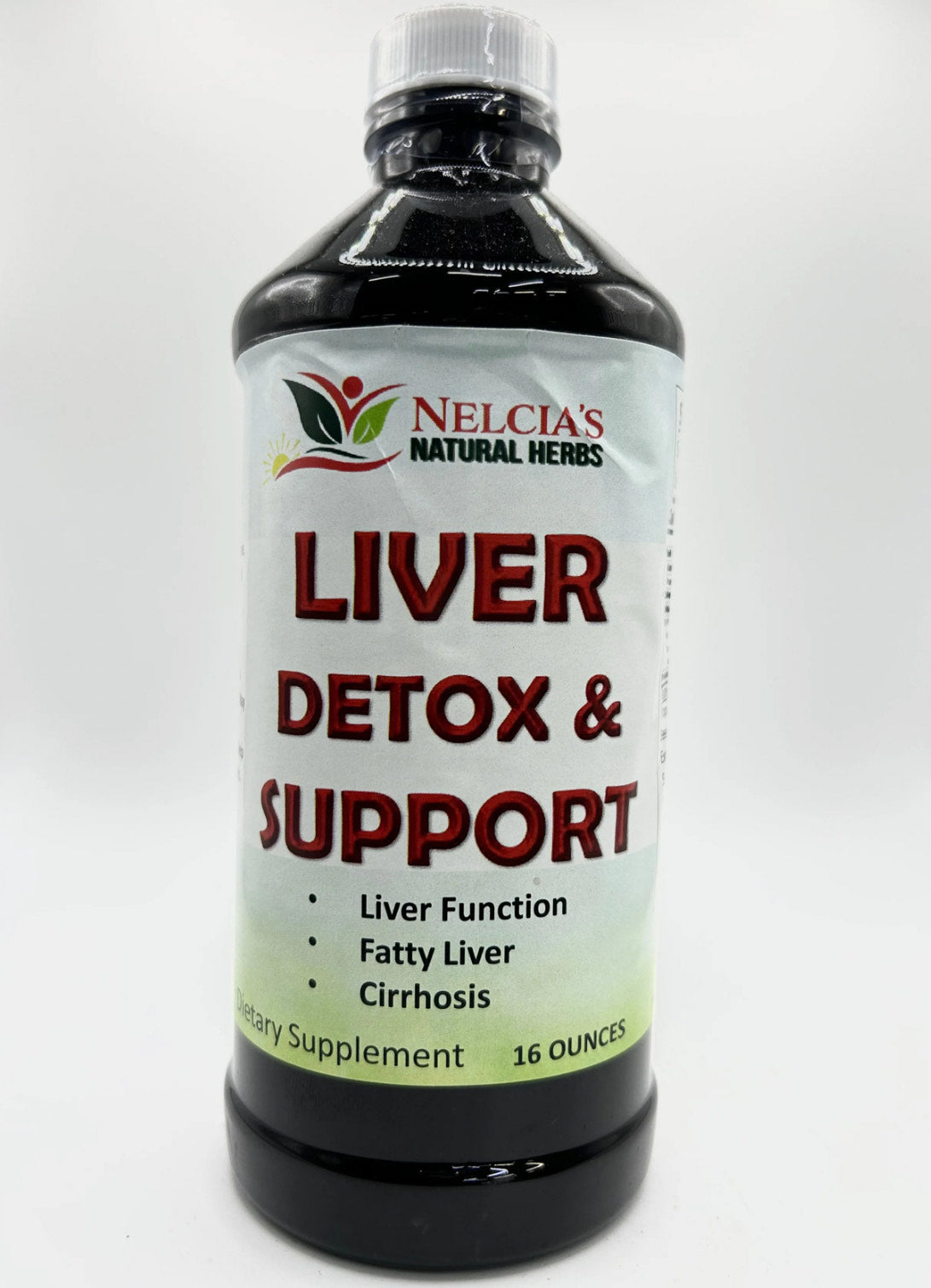 Natural Herbs Liver Detox & Support - 16oz Tonic for Liver Function, Fatty Liver & Cirrhosis with Milk Thistle, Beet Root & Turmeric!